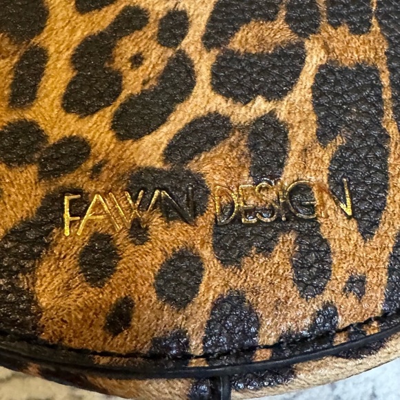 Fawn Design The Circle purse cheetah print - Picture 3 of 12